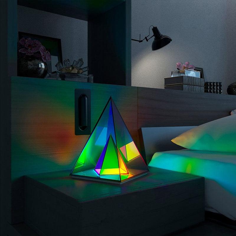 LumiCube Moderne Bordlampe – Magisk Lys til Enhver Stemning