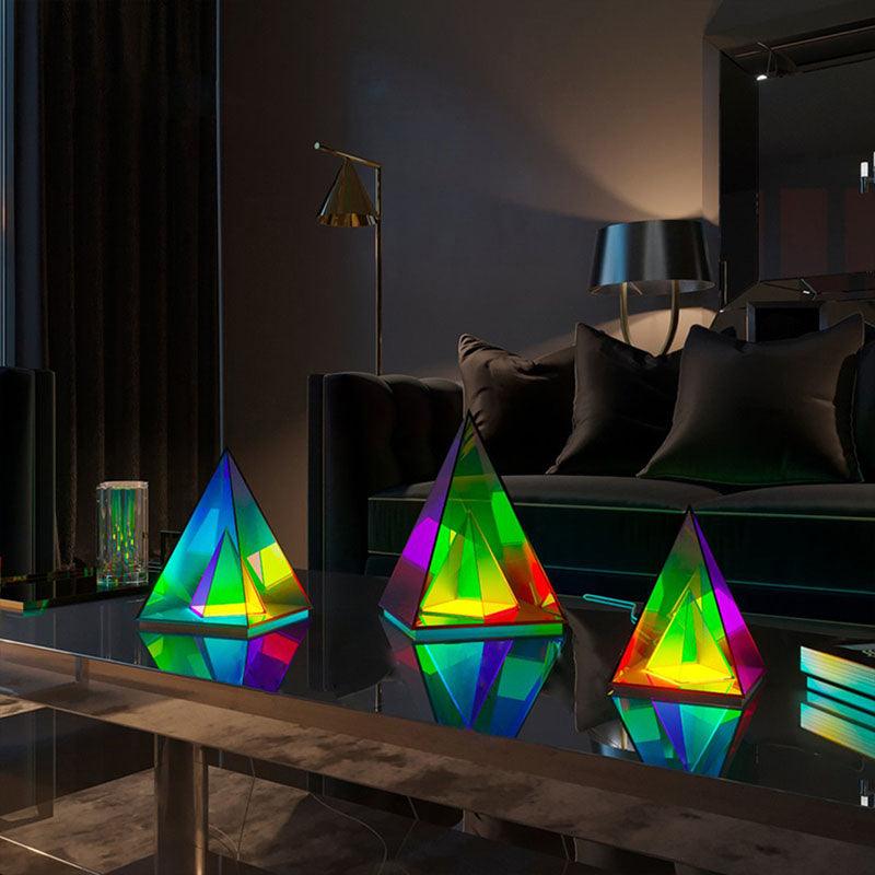 LumiCube Moderne Bordlampe – Magisk Lys til Enhver Stemning