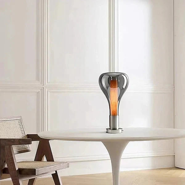 LavaGlow - kunstnerisk bordlampe
