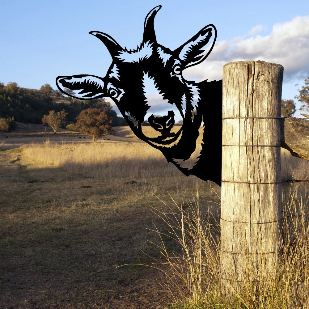WildPost - Metal dyresilhuet Fence Toppers