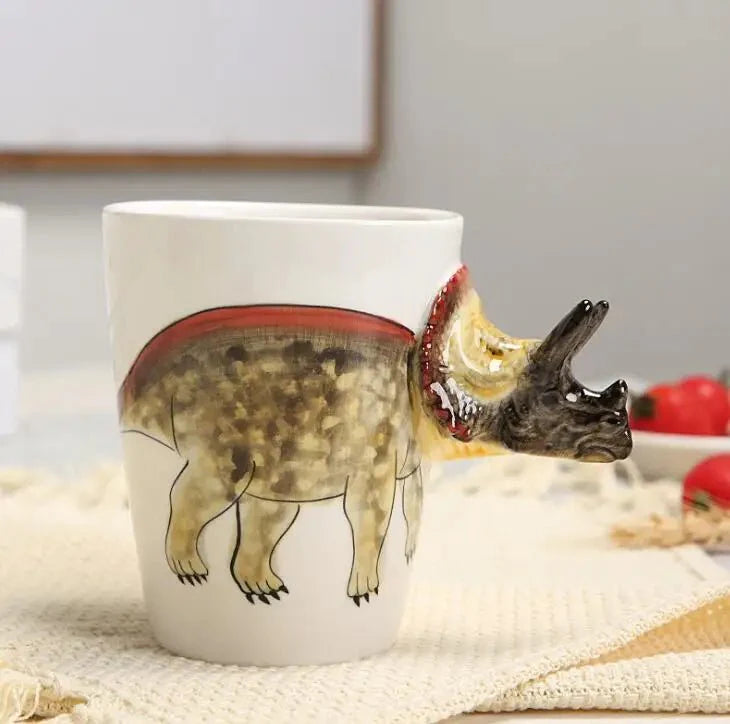 DinoCraft - håndlavede 3D-dinosaur-krus
