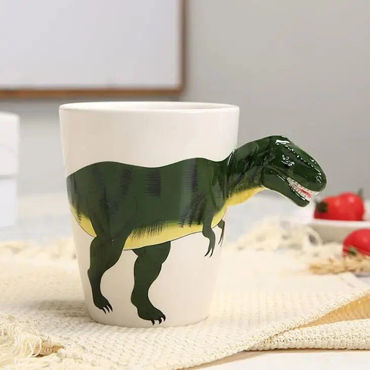 DinoCraft - håndlavede 3D-dinosaur-krus