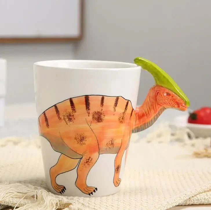 DinoCraft - håndlavede 3D-dinosaur-krus