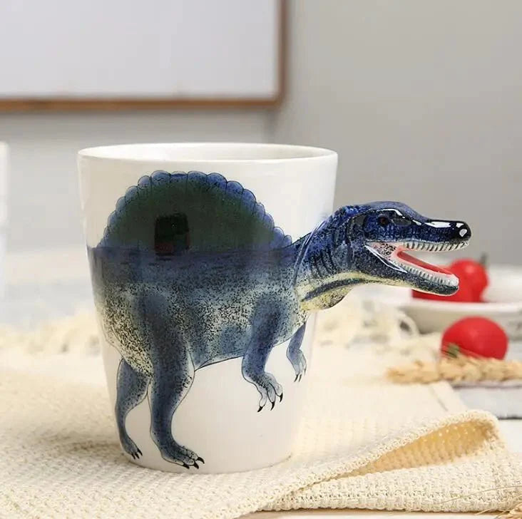 DinoCraft - håndlavede 3D-dinosaur-krus