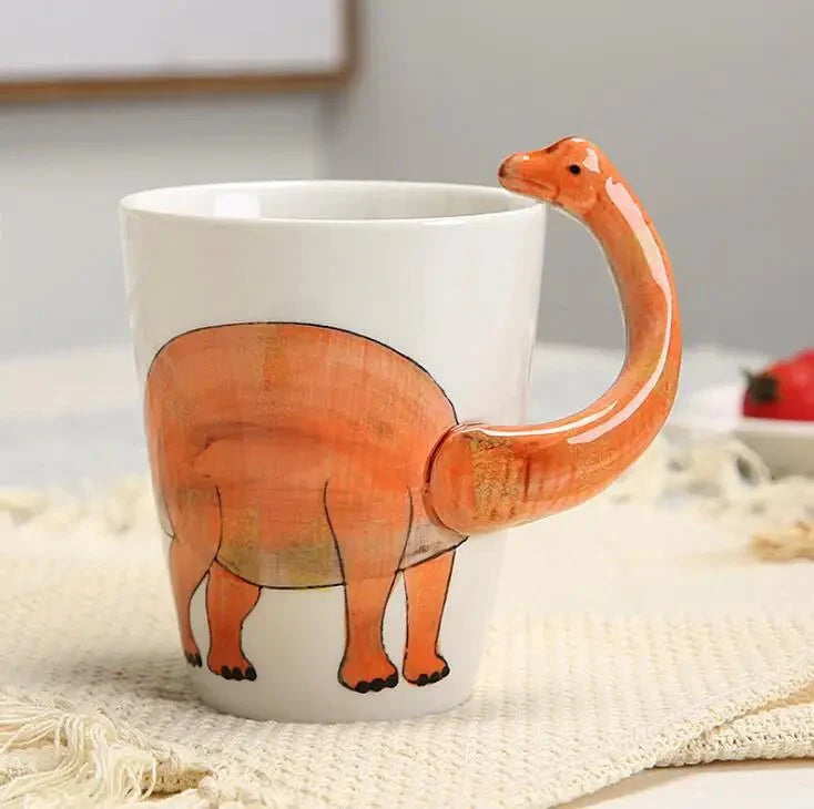 DinoCraft - håndlavede 3D-dinosaur-krus