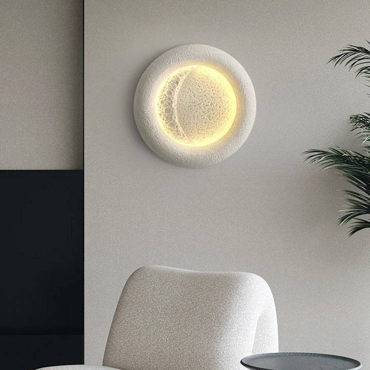 LunaGlow cirkulær væglampe - elegant og moderne design