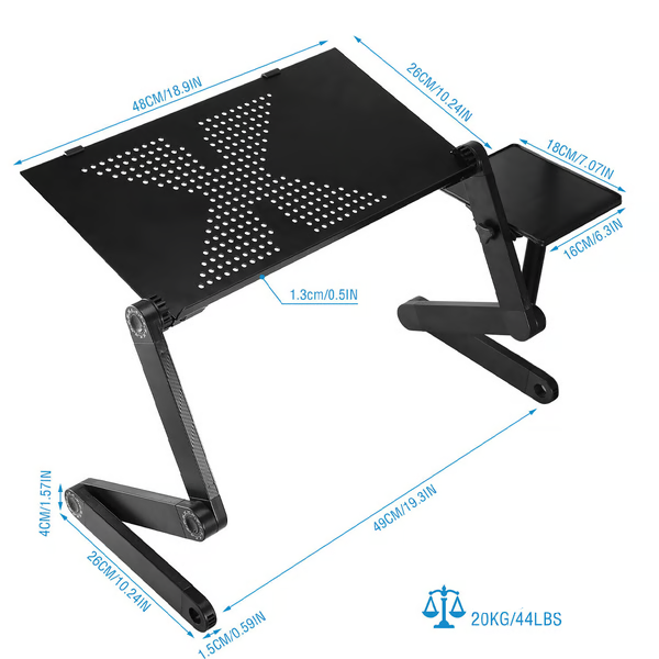 FlexStand Pro – 360° justerbar laptopstativ