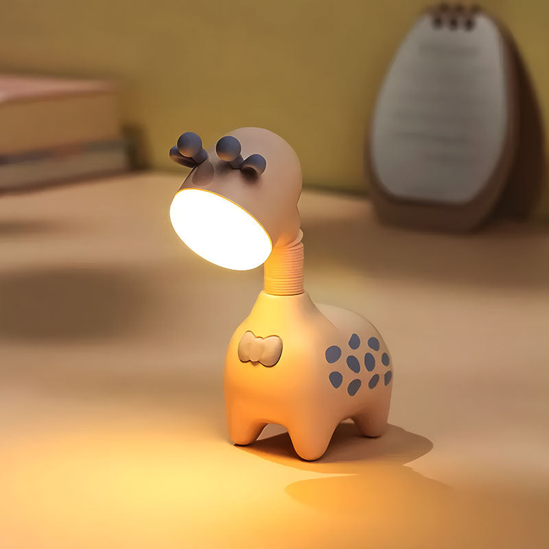 GiraLume - Girafformet bordlampe med fleksibel hals