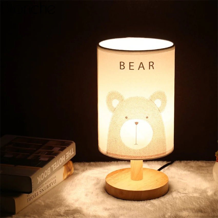 CritterGlow – Yndige Cylinder-bordlamper med dyretema