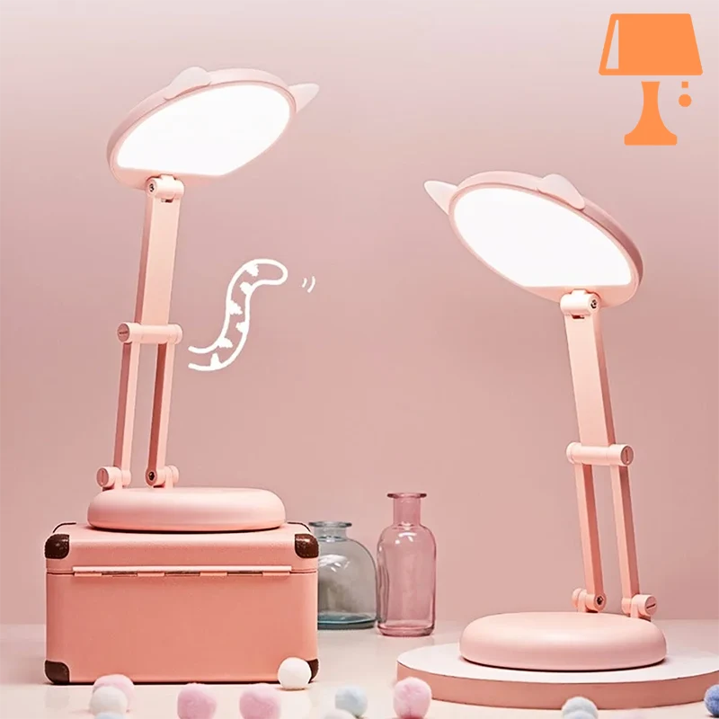 PurrGlow – Yndig foldbar kattebordslampe