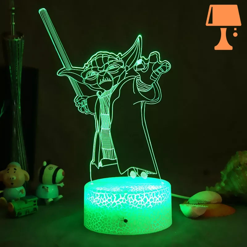 NovaGlow Legendarisk Sci-Fi LED-lampe