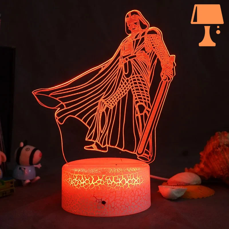 NovaGlow Legendarisk Sci-Fi LED-lampe