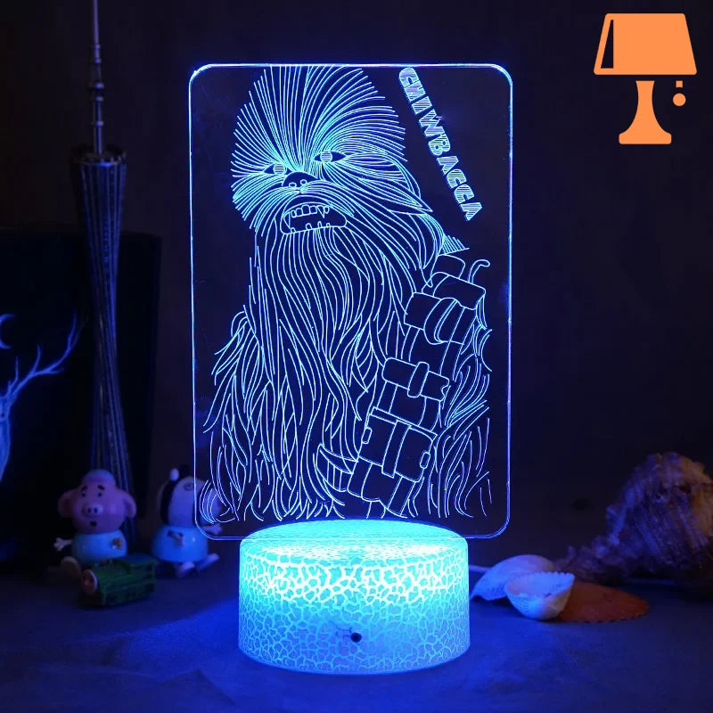 NovaGlow Legendarisk Sci-Fi LED-lampe