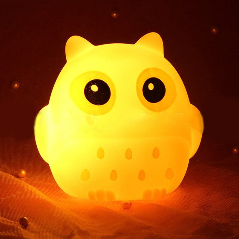 GlowBuddies - Blødt glødende natlys for tegneseriedyr