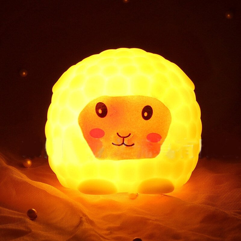 GlowBuddies - Blødt glødende natlys for tegneseriedyr