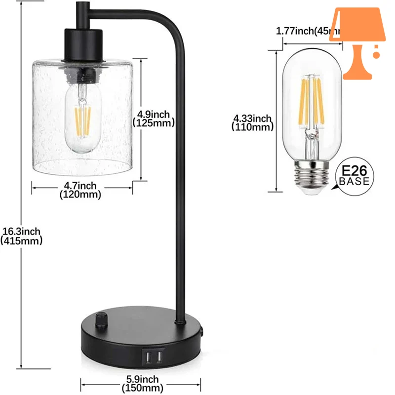 LumiCraft Industriel Loftslampe