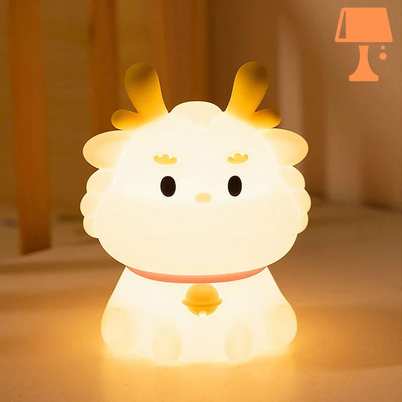 CozyRedeer – Varm rensdyrnatlampe til soveværelser