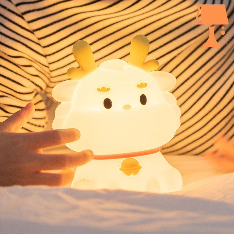 CozyRedeer – Varm rensdyrnatlampe til soveværelser