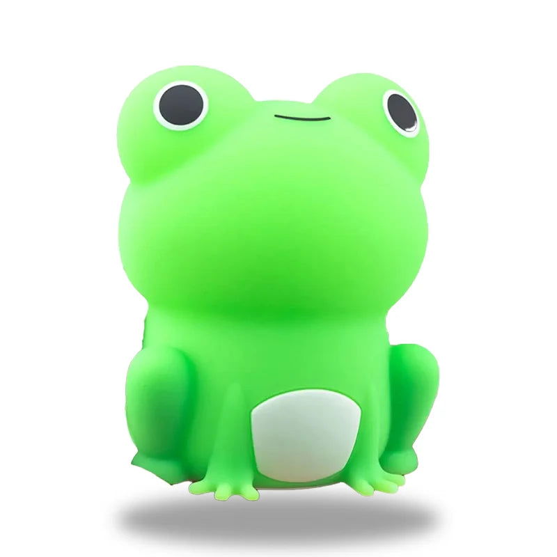 FroggieGlow – Hyggelig silikone frø natlampe