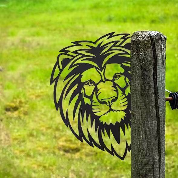 WildPost - Metal dyresilhuet Fence Toppers