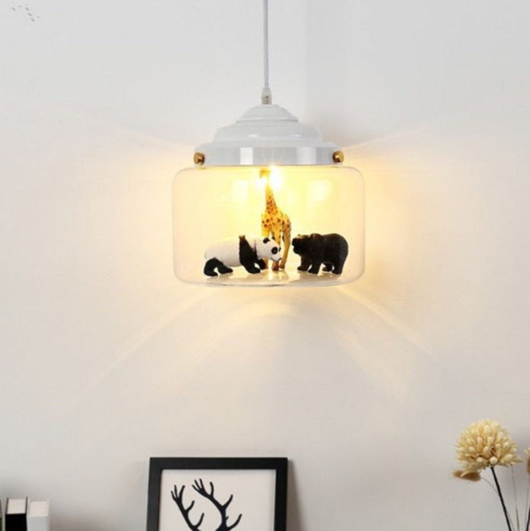 ClearGlass - Safari silhouette pendellamper
