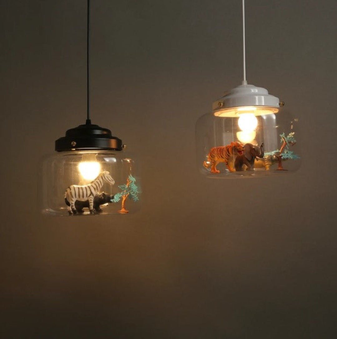 ClearGlass - Safari silhouette pendellamper
