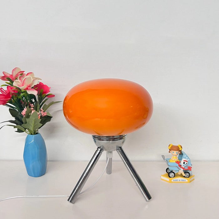 TripodGlow moderne bordlampe i glas