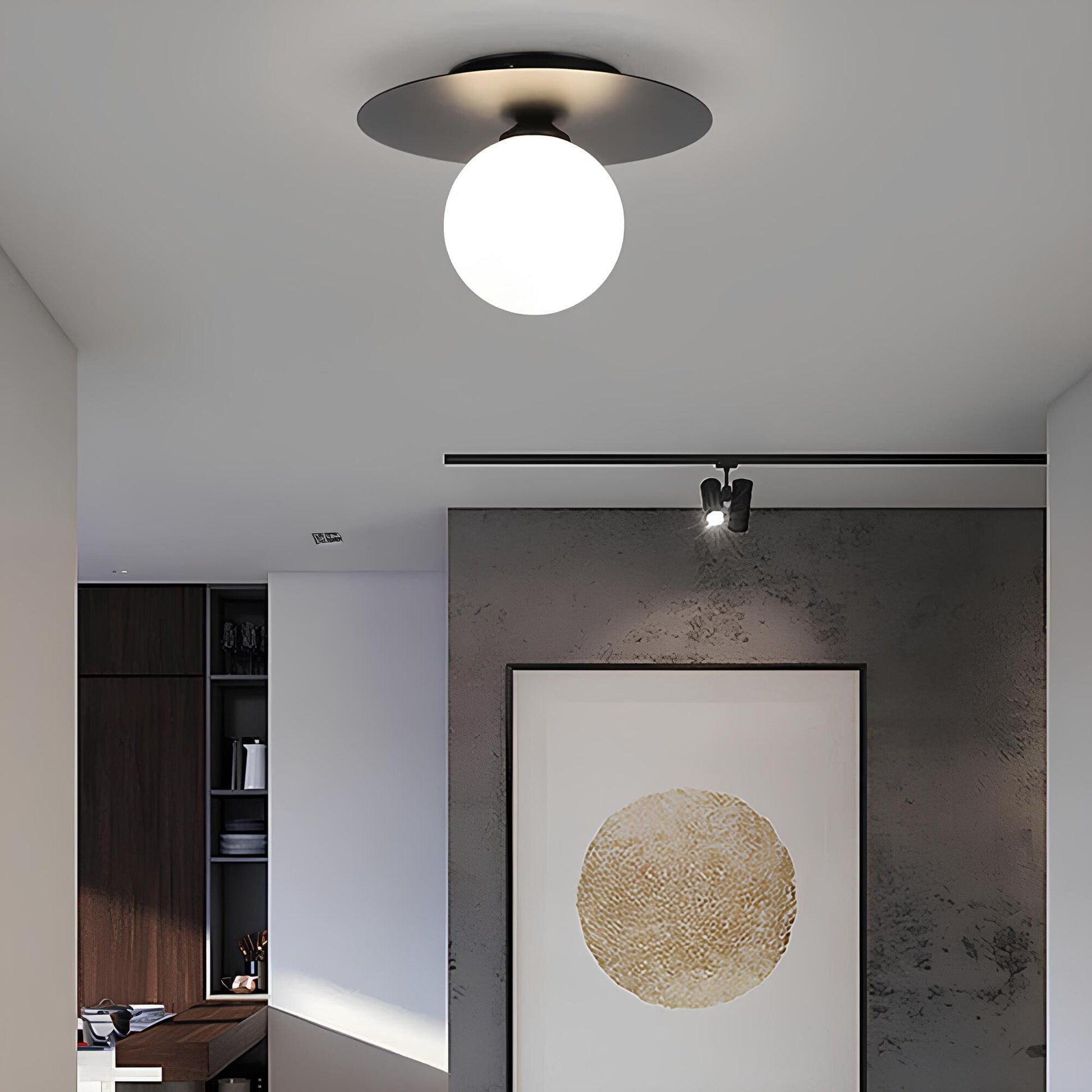 VistaLume Stilfuldt Moderne LED Loftlys – Elegant Belysning til Dit Hjem
