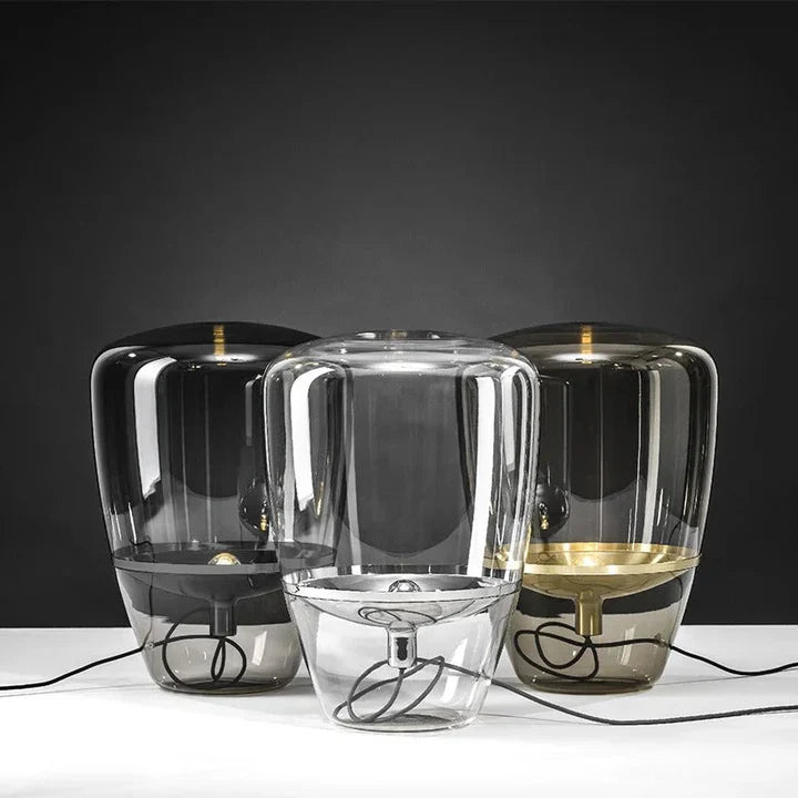 ModernGlow - Æstetisk glasagtig lampe