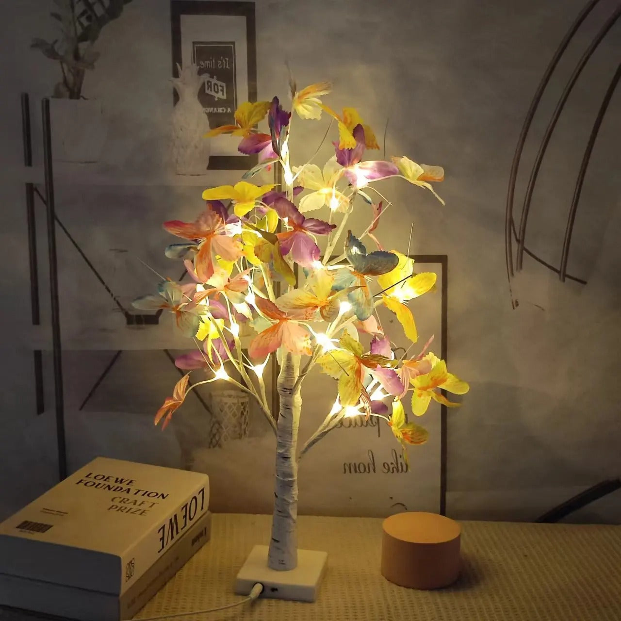 GlowTree – Dekorativ LED Trælampe
