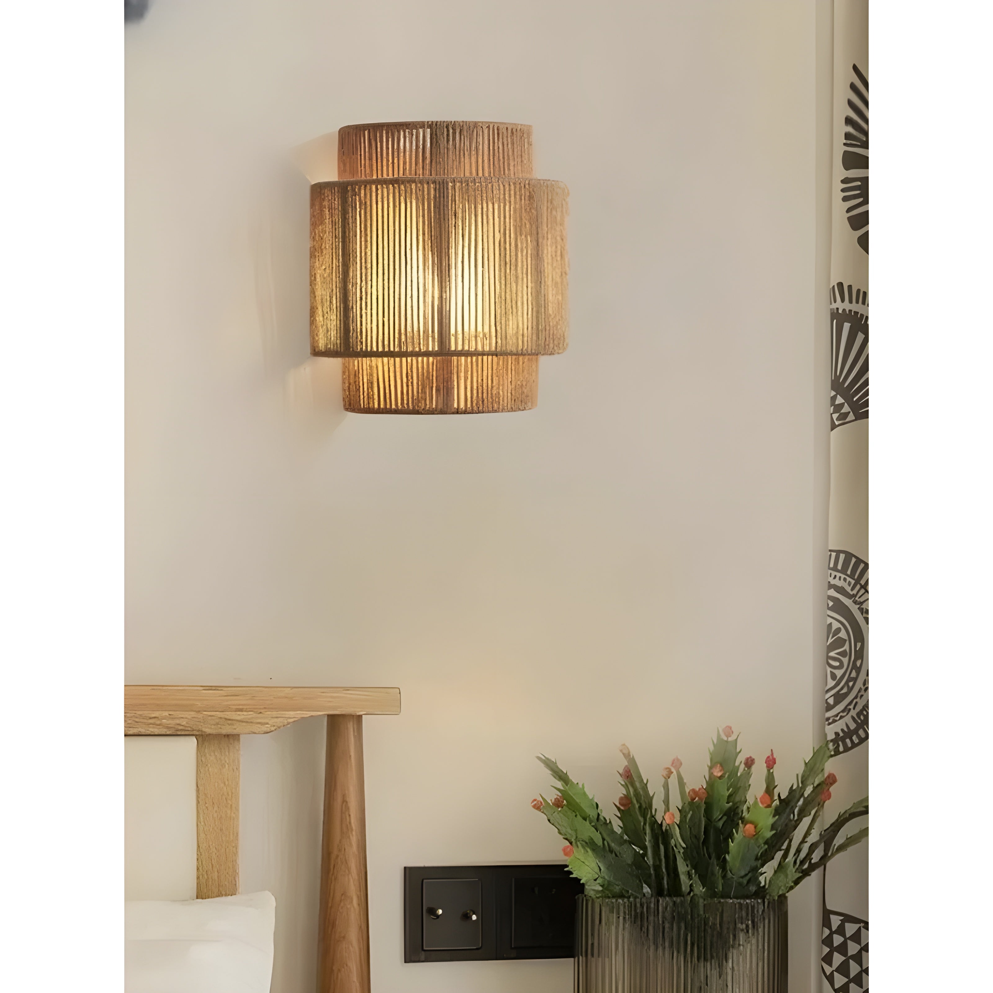 WeaveLight - Naturlig fletlampe til en afslappende atmosfære