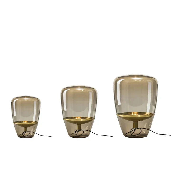 ModernGlow - Æstetisk glasagtig lampe