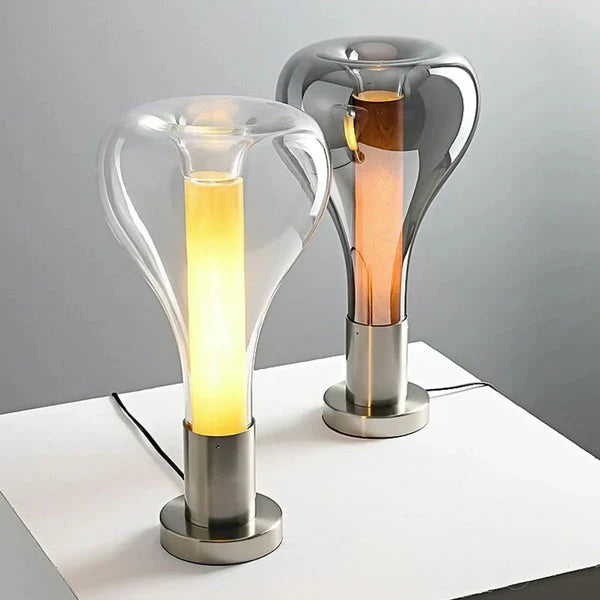 LavaGlow - kunstnerisk bordlampe