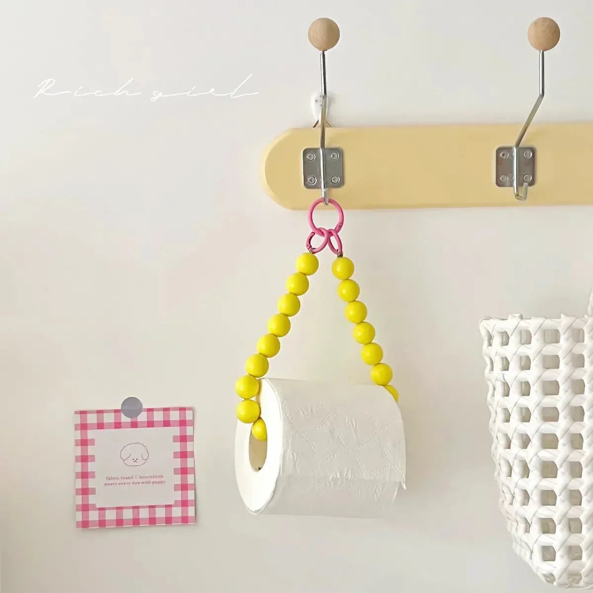 BeadCharm - Yndig dekorativ toiletpapirholder