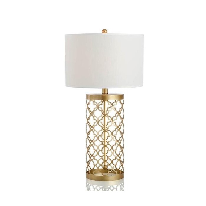 OpalGlow - Elegant gennembrudt bordlampe