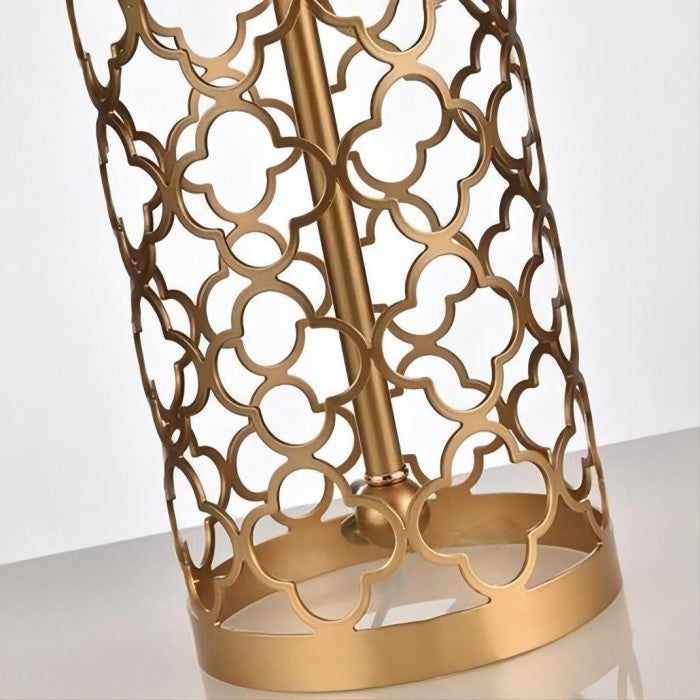OpalGlow - Elegant gennembrudt bordlampe