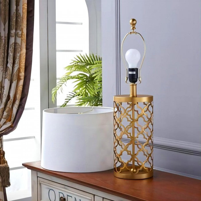 OpalGlow - Elegant gennembrudt bordlampe
