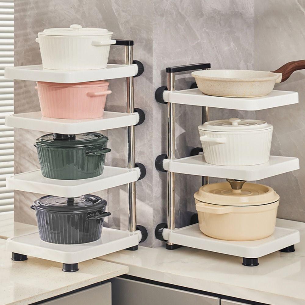 EasyStore - Justerbar hylde i 3 niveauer for effektiv opbevaring