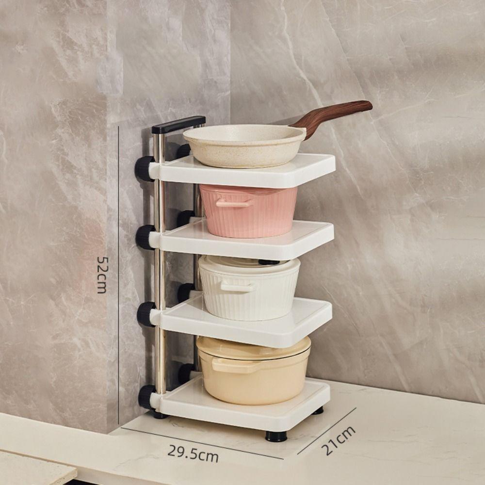 EasyStore - Justerbar hylde i 3 niveauer for effektiv opbevaring