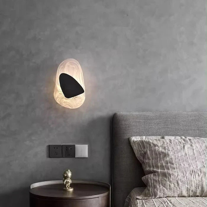 LumaCraft Moderne LED-væglampe - elegant glasdesign