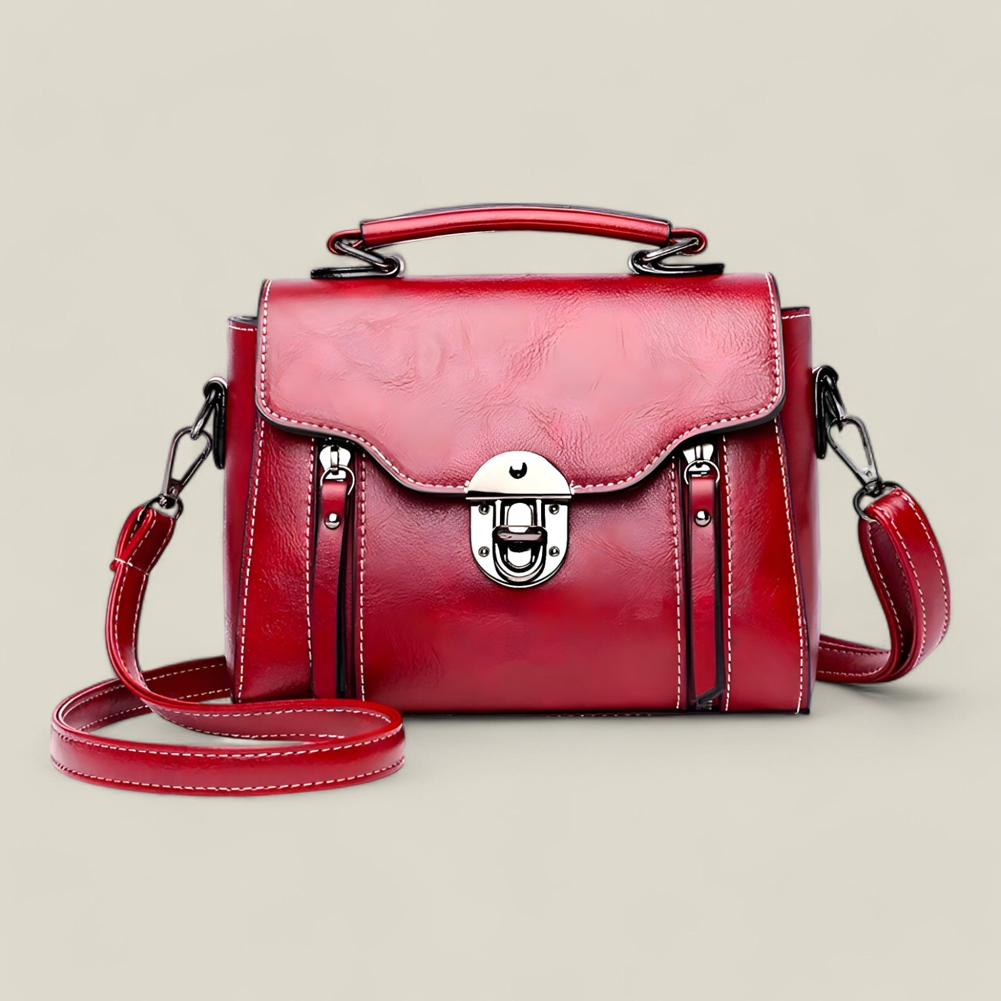 Aria Elegant firkantet crossbody-taske
