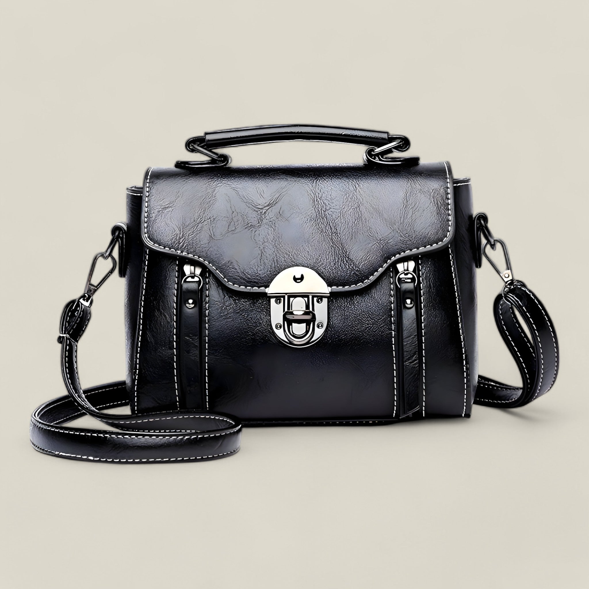 Aria Elegant firkantet crossbody-taske