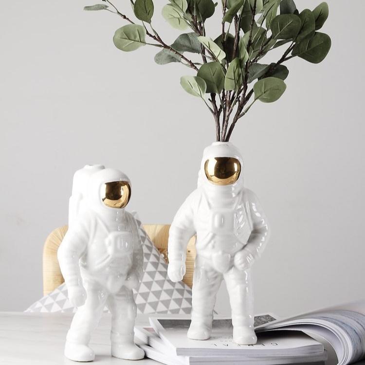 AstroPlanters - Unikke Astronaut Blomstervaser