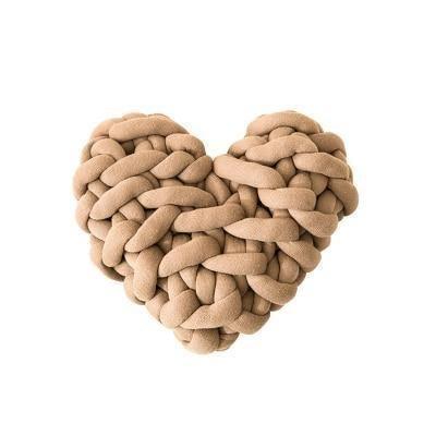 Valentine Heart Chunky strikpude