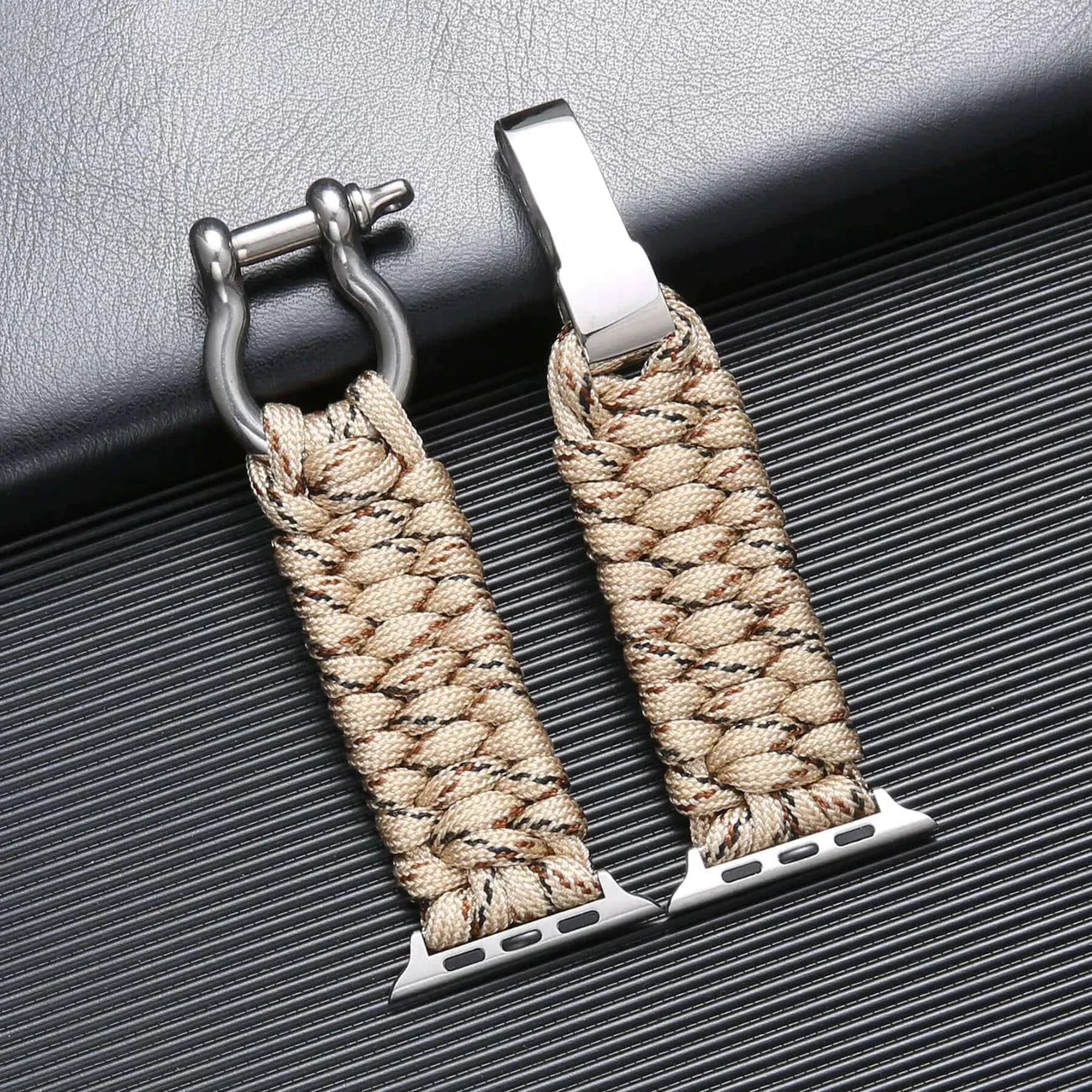 FlexiWrist Paracord Rem til Apple Watch – Robust og Justerbar Rem