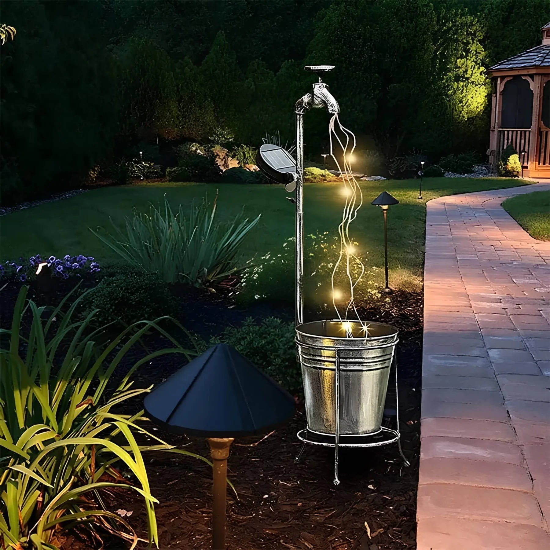GlowDrops – Solar-drevet vandhane havelamper