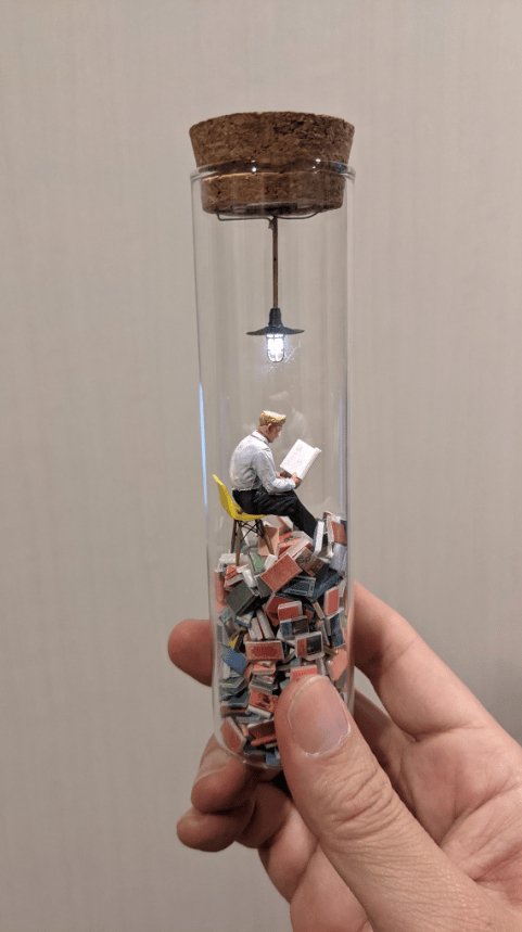 TestubeScape - kunstnerisk udstilling af reagensglas
