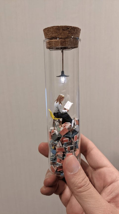 TestubeScape - kunstnerisk udstilling af reagensglas