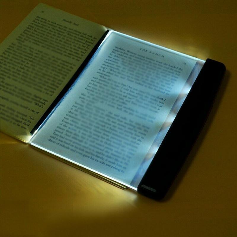 LumiBook – Sammenfoldelig Bogformet Lampe med Blød LED-Belysning
