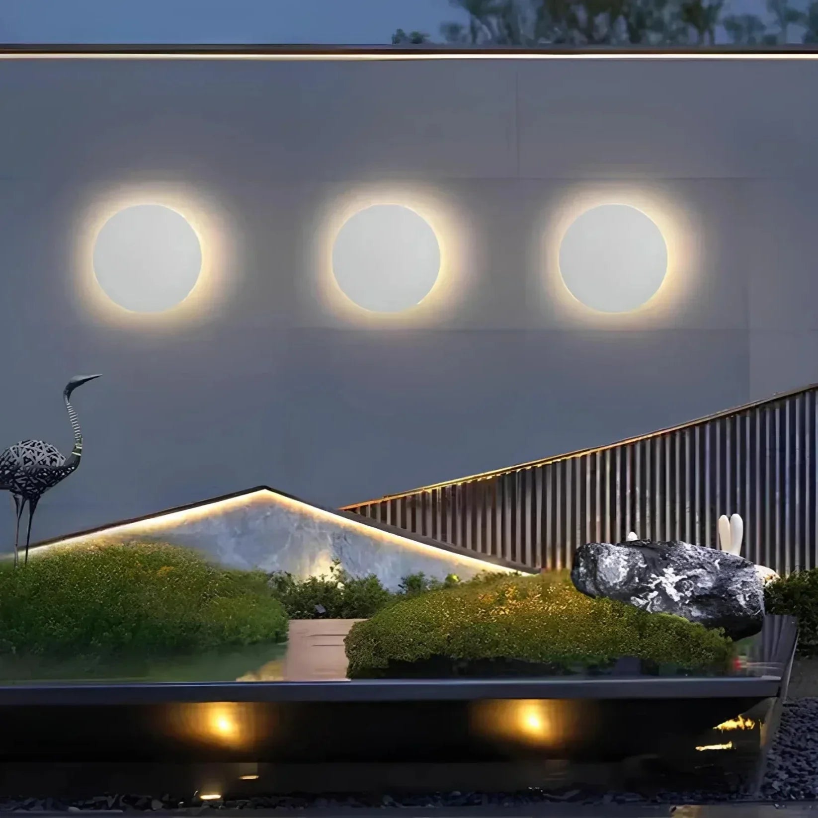 GentleGlow – Soft Glow cirkulære væglamper for en hyggelig atmosfære